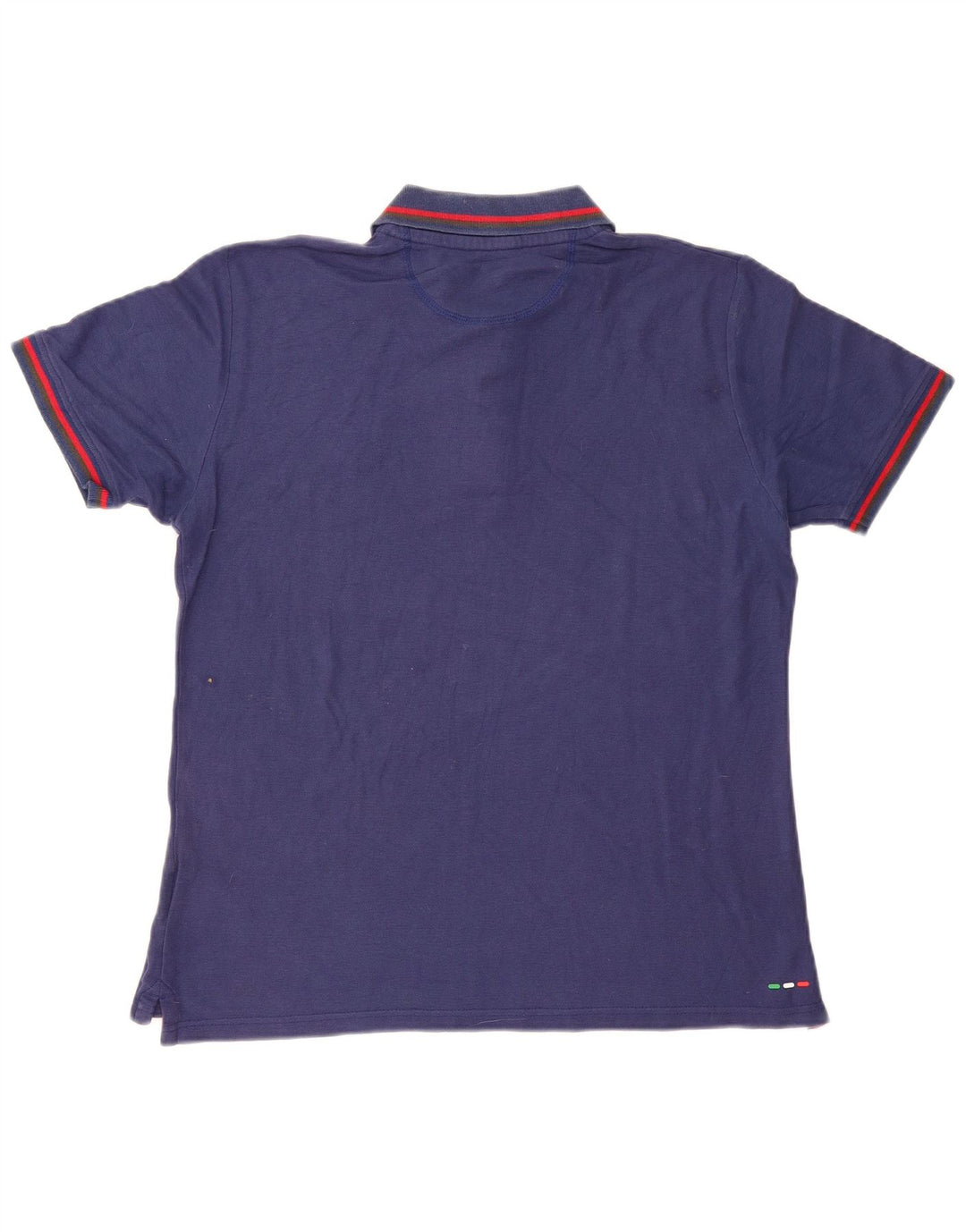 Camisa polo masculina Fila grande algodão azul marinho
