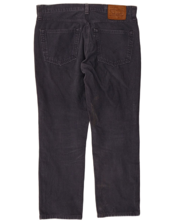 Calça masculina Levi's 511 Slim Corduroy W32 L26 Azul Marinho Algodão