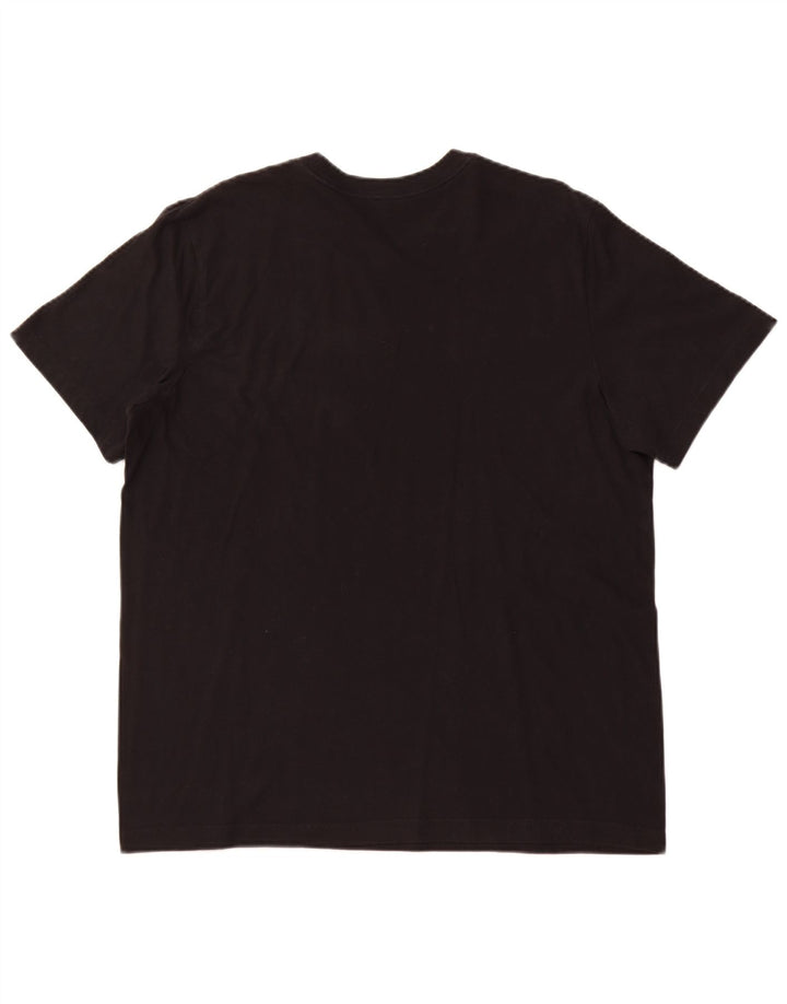 Camiseta gráfica masculina NIKE preta grande