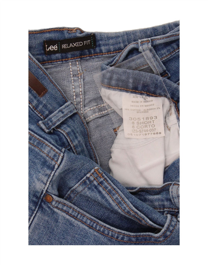 LEE Womens Relaxed Fit Straight Jeans US 6 Medium W27 L29 Blue Cotton Vintage Lee and Second-Hand Lee from Messina Hembry 