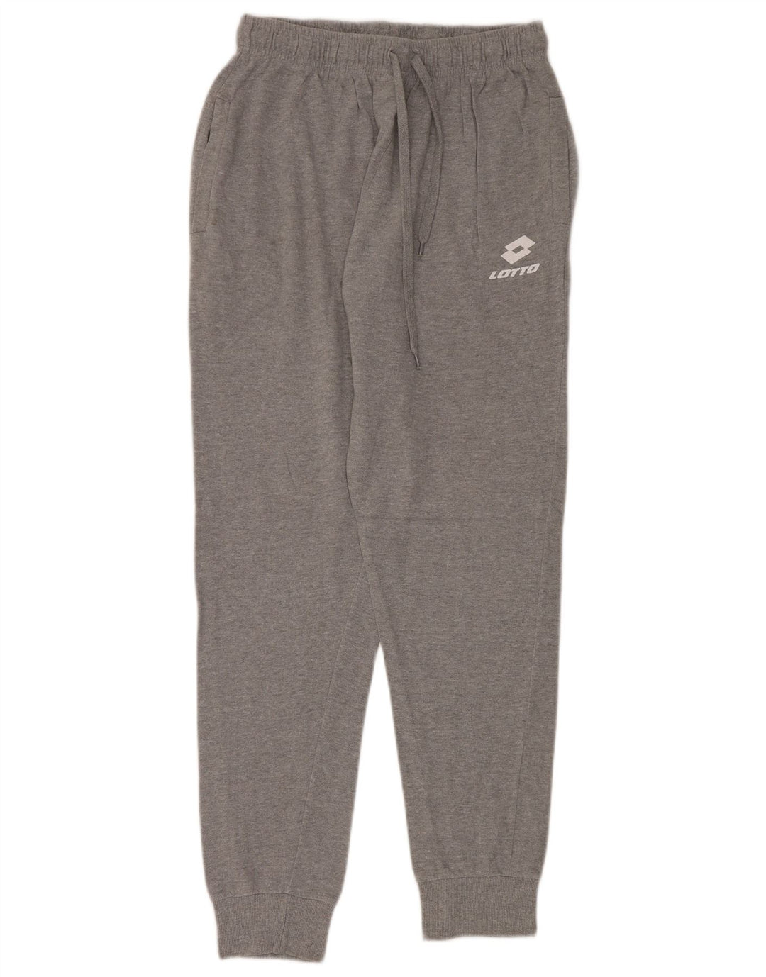 Calça de treino masculina Lotto Joggers grande algodão cinza