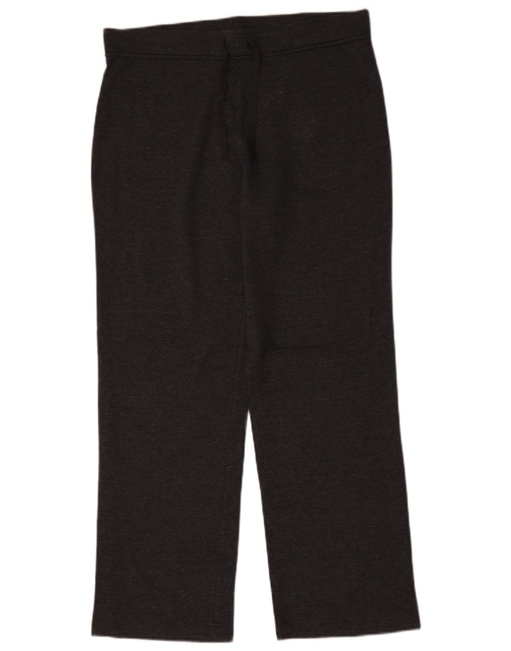Calça de treino feminina Marks & Spencer Reino Unido 16 grande algodão cinza