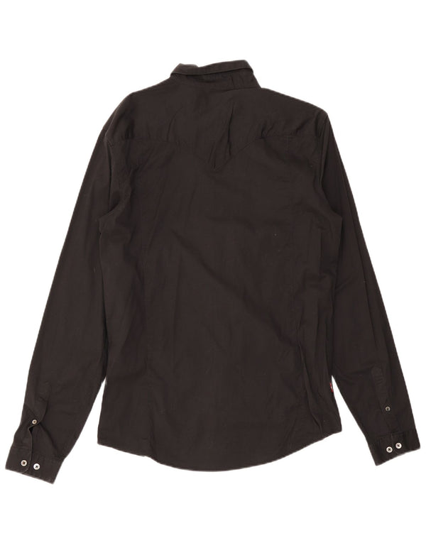 Camisa masculina Levi's grande algodão preto