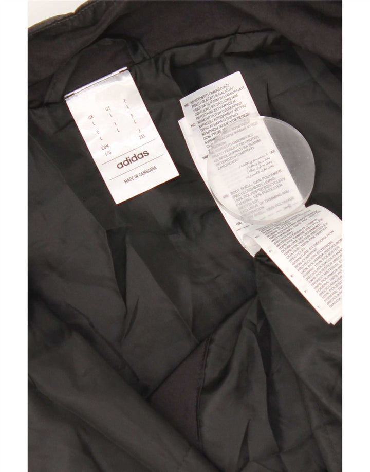 Colete utilitário masculino Adidas UK 40 grande nylon preto
