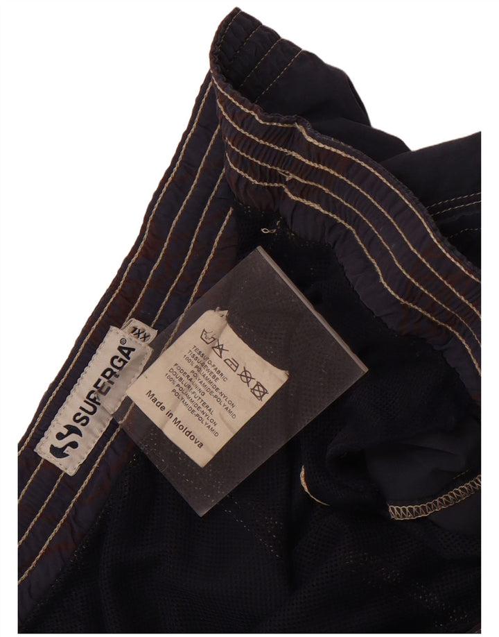 Shorts de natação masculino Superga 2XL azul marinho poliamida