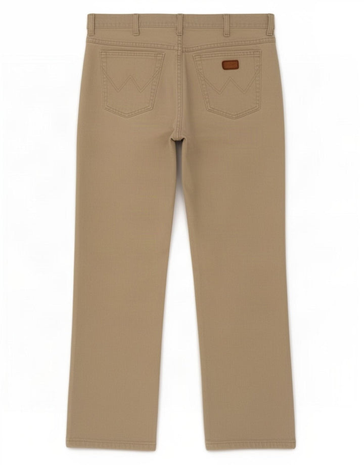 Wrangler Mens Jeans Reta W36 L29 Bege