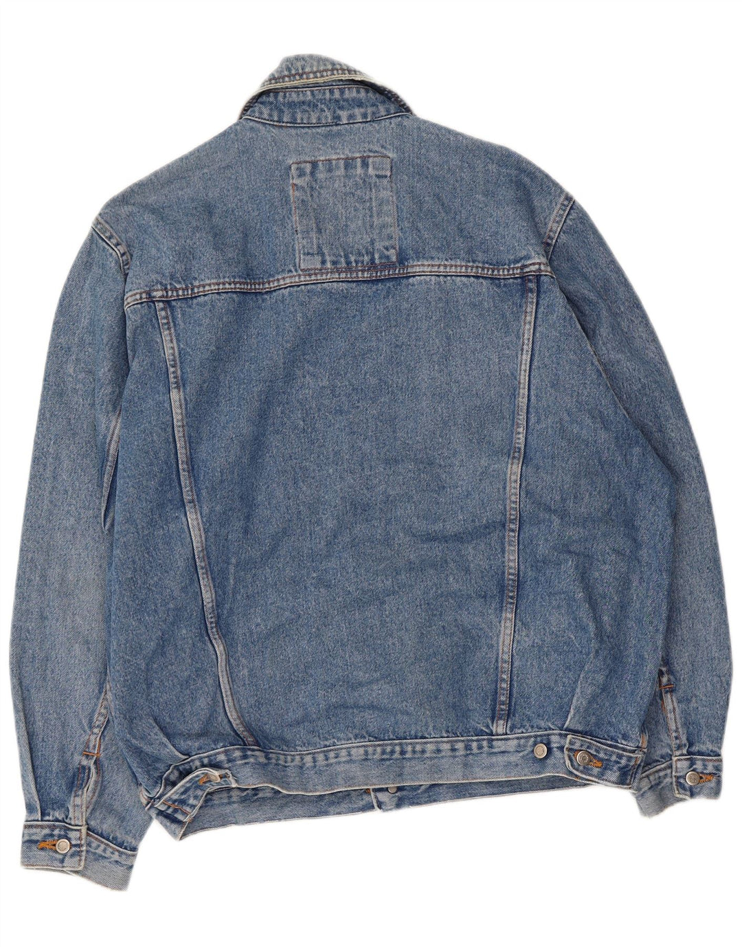 Jaqueta jeans masculina Off Limits Reino Unido 40 algodão azul grande