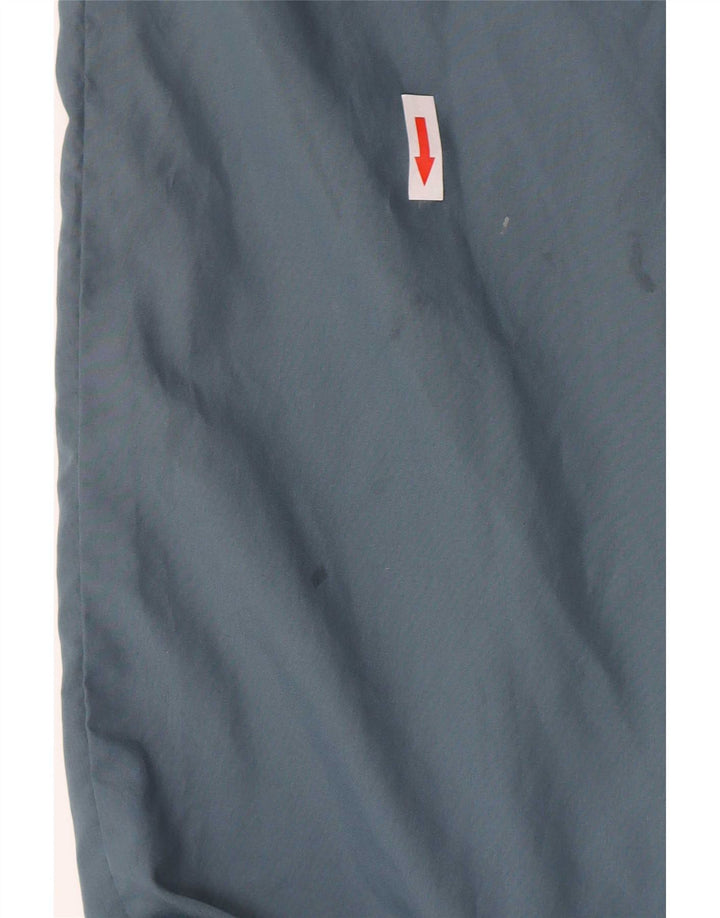 Calça de treino feminina Adidas Joggers UK 12 poliéster azul médio