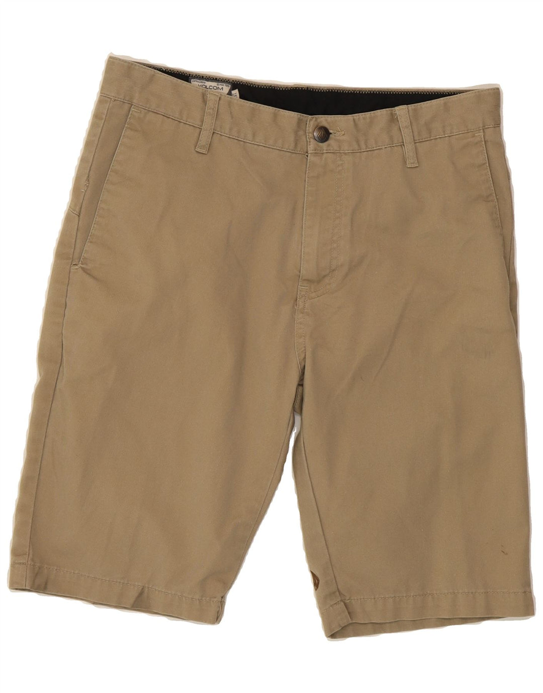 VOLCOM Mens Chino Shorts W31 Medium  Beige Cotton Vintage Volcom and Second-Hand Volcom from Messina Hembry 
