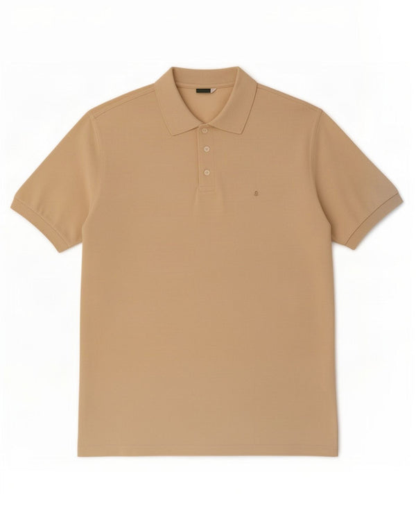 Camisa polo masculina Invicta 2XL algodão bege