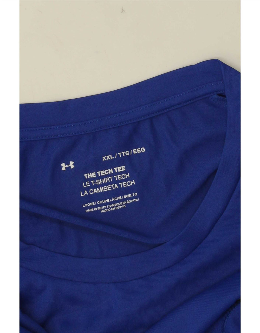 Camiseta masculina Under Armour Top 2XL Azul