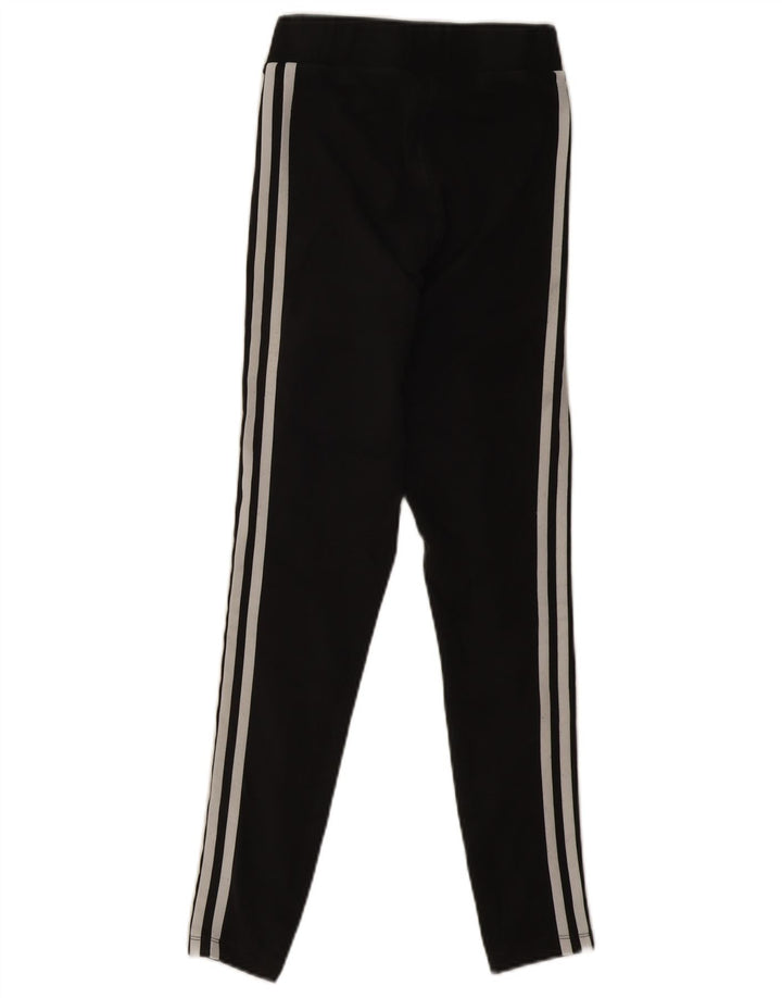 Leggings Adidas Femininas UK 8 Pequenas Algodão Preto