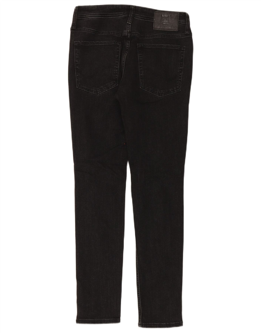 Jeans masculinos Jack & Jones desgastados slim W32 L30 algodão preto