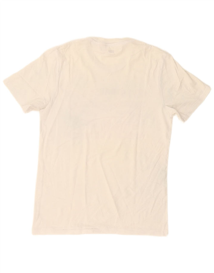 Camiseta masculina gráfica Levi's Top pequeno branco