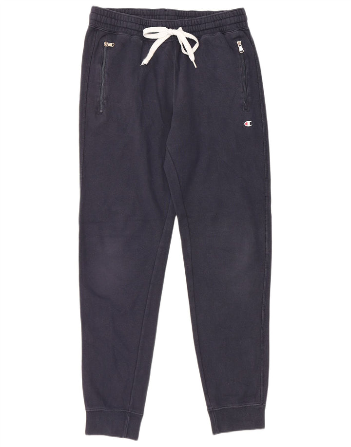 Calça esportiva masculina Champion Joggers pequena azul marinho