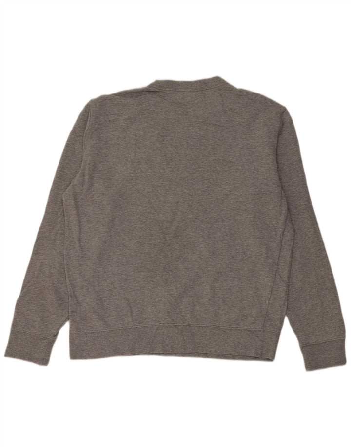 Suéter masculino Marks & Spencer grande algodão cinza