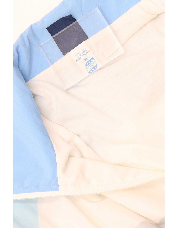 Jaqueta de treino feminina Golden Cup UK 14 médio branco colorblock
