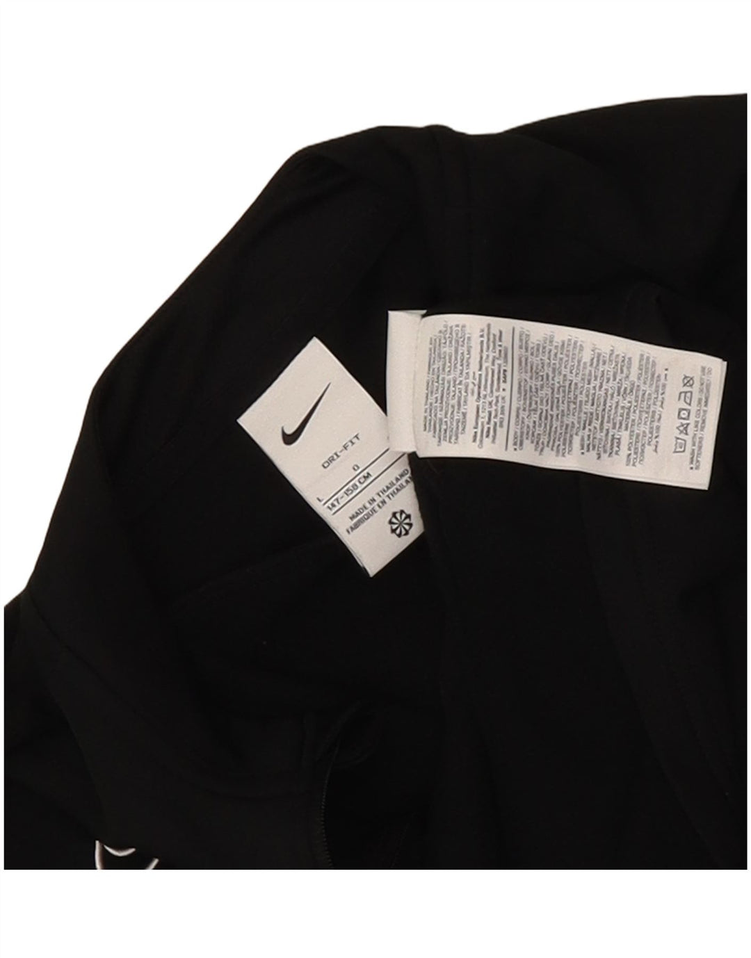 Top de treino Nike Boys Dri Fit pulôver 12-13 anos grande preto