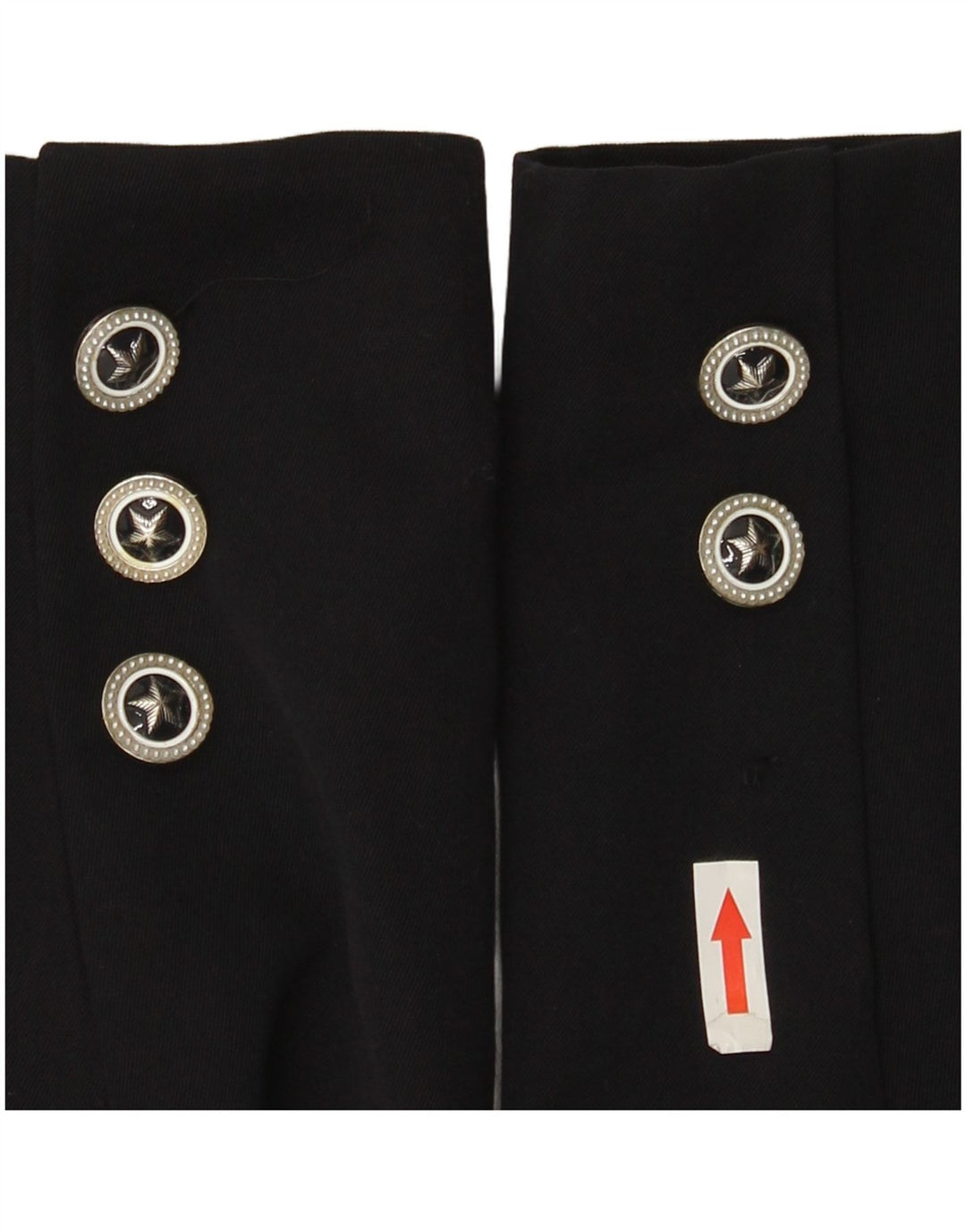 Jaqueta blazer trevira feminina com peito duplo Reino Unido 16 grande azul marinho