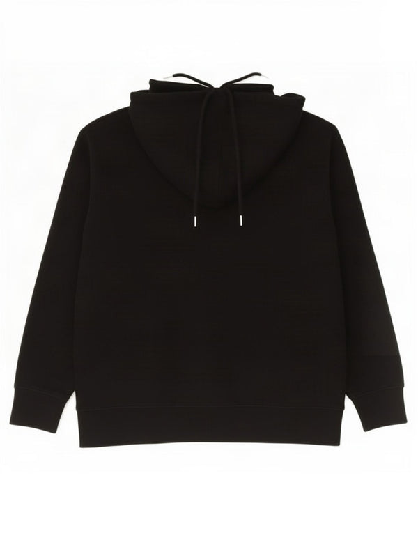 Topshop feminino oversized moletom com capuz UK 6 XS algodão preto