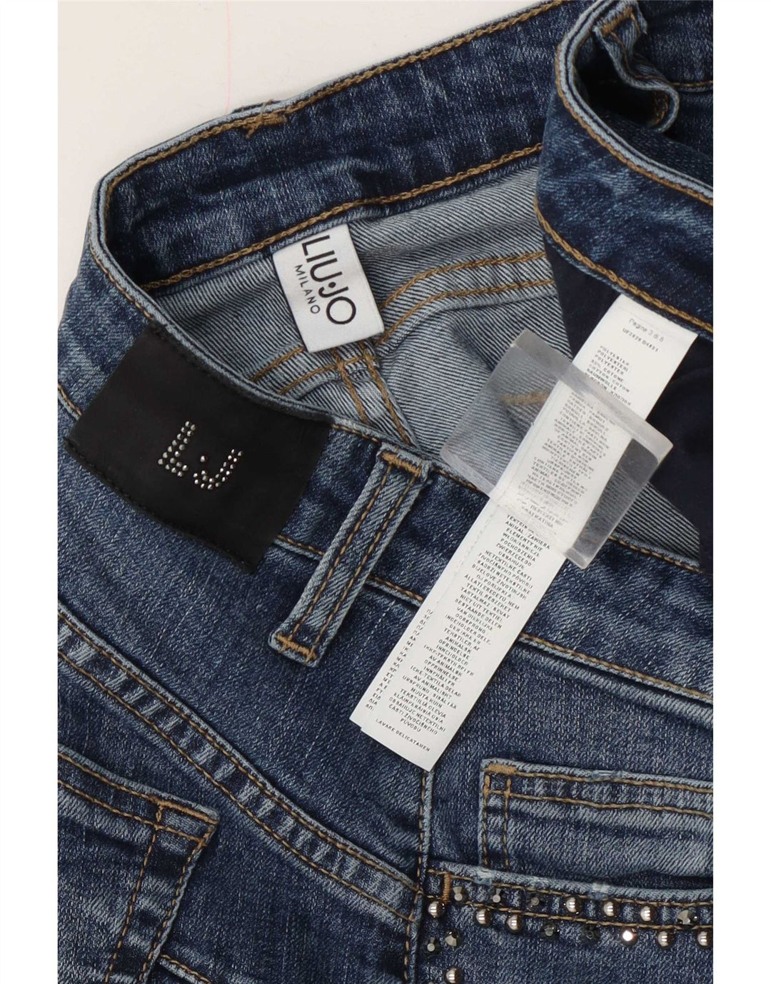 Liu Jo Jeans Slim Feminino W30 L29 Azul Poliéster