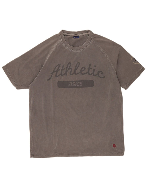 Camiseta Asics Masculina Graphic Top XL Cinza