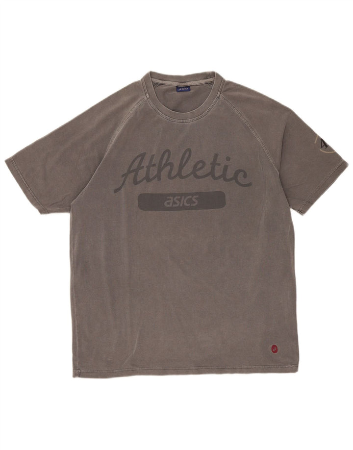 Camiseta Asics Masculina Graphic Top XL Cinza