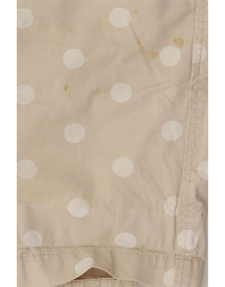 GAP Womens Chino Shorts W30 Medium Beige Polka Dot Cotton Vintage Gap and Second-Hand Gap from Messina Hembry 