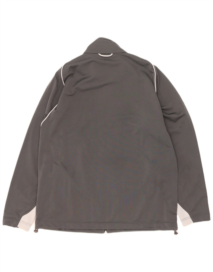 Puma Mens Tracksuit Top Jacket XL Cinza Colourblock Poliéster