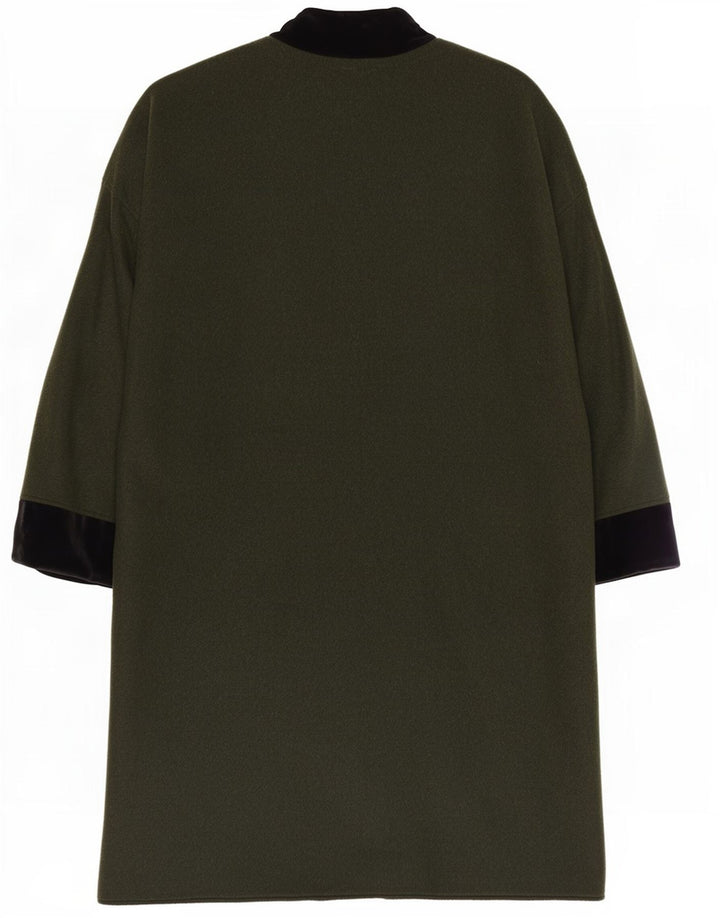 Casaco Poncho Feminino Anna E Cristina IT 44 Verde Médio Colorblock