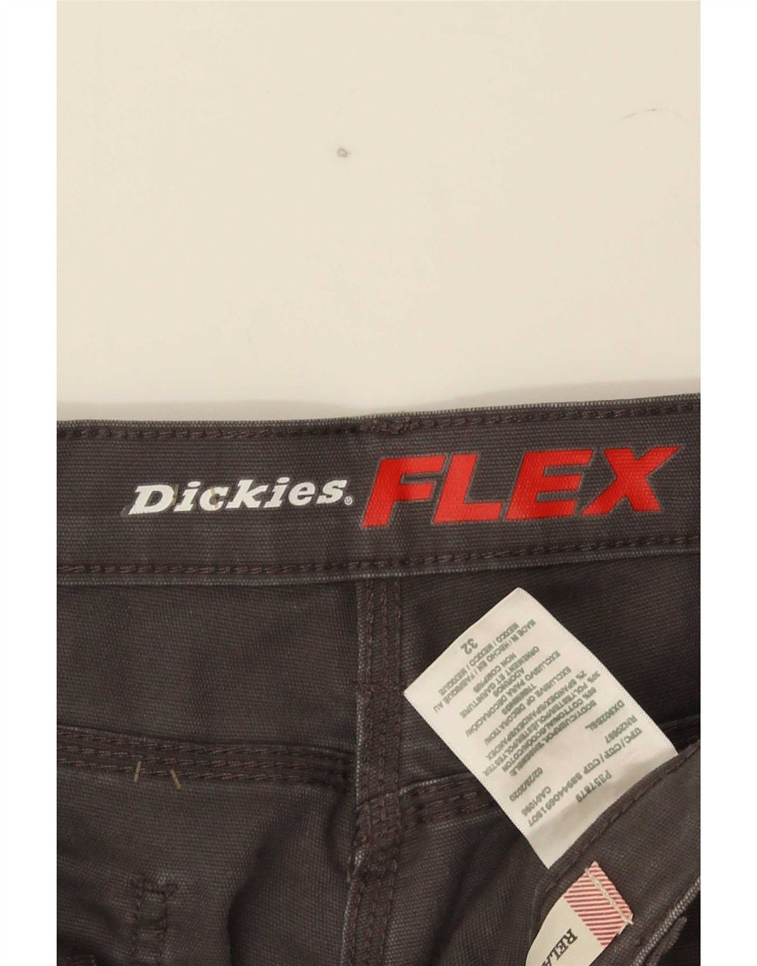 Shorts cargo masculino Dickies W32 algodão cinza médio