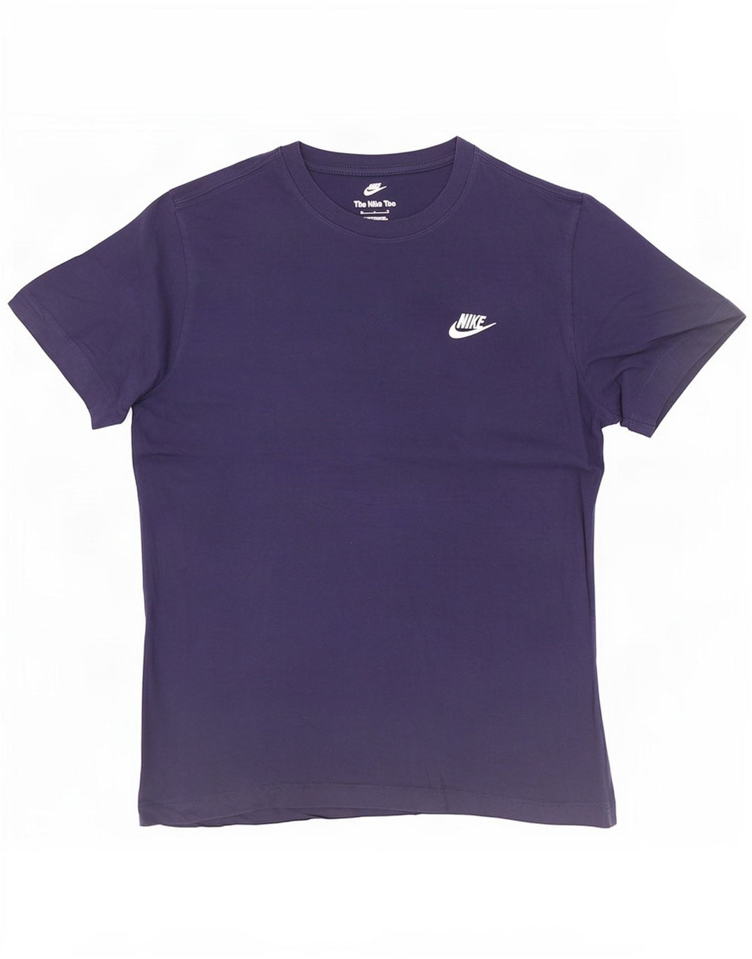 Camiseta masculina Nike Top médio algodão azul marinho
