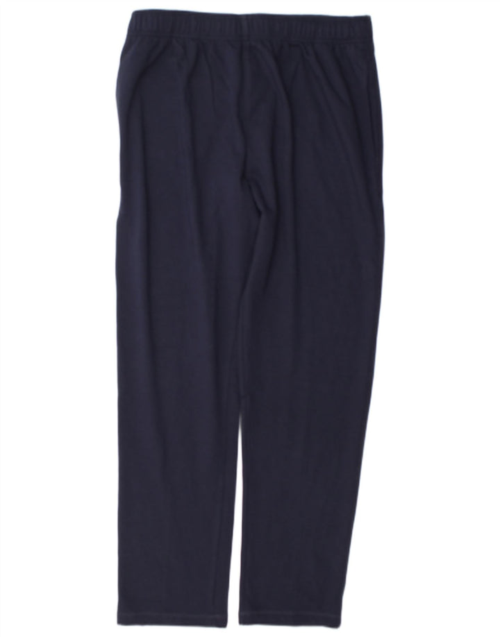 Calça de treino feminina Marks & Spencer UK 16 grande azul marinho