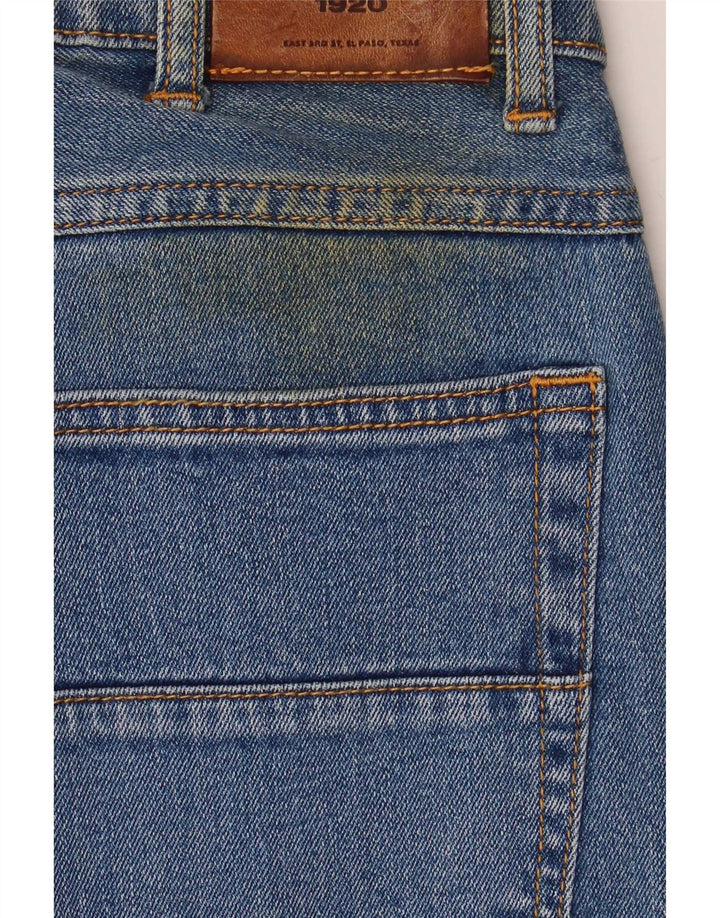 Calça jeans reta masculina Farah W30 L32 algodão azul