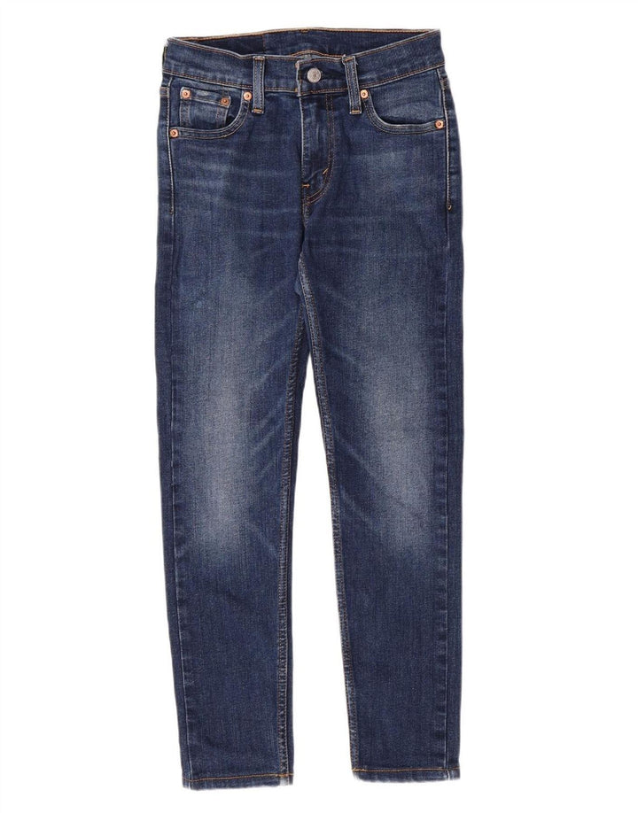 Jeans slim feminino LEVI'S W27 L25 algodão azul