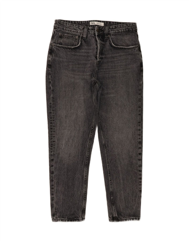 Zara Mens Slim Jeans EU 38 Pequeno W30 L26 Algodão Cinza