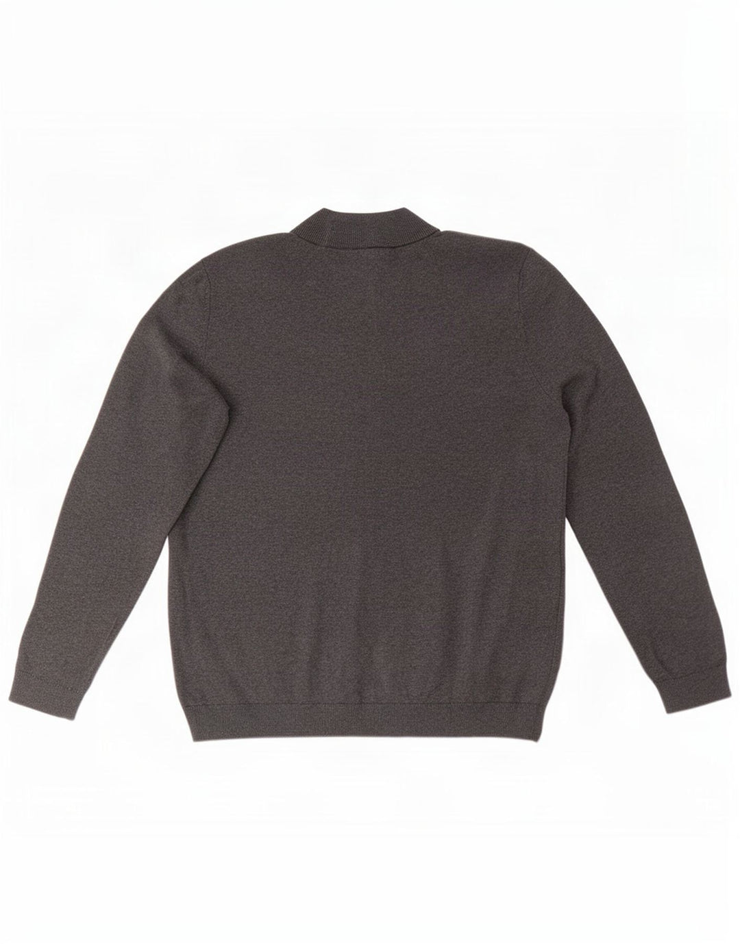 US Polo Assn. Suéter masculino com gola tartaruga grande cinza