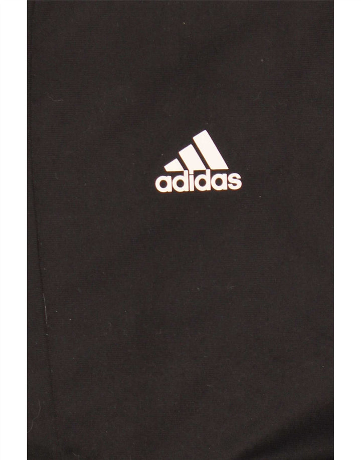 Calça de treino masculina Adidas grande bloco colorido preto
