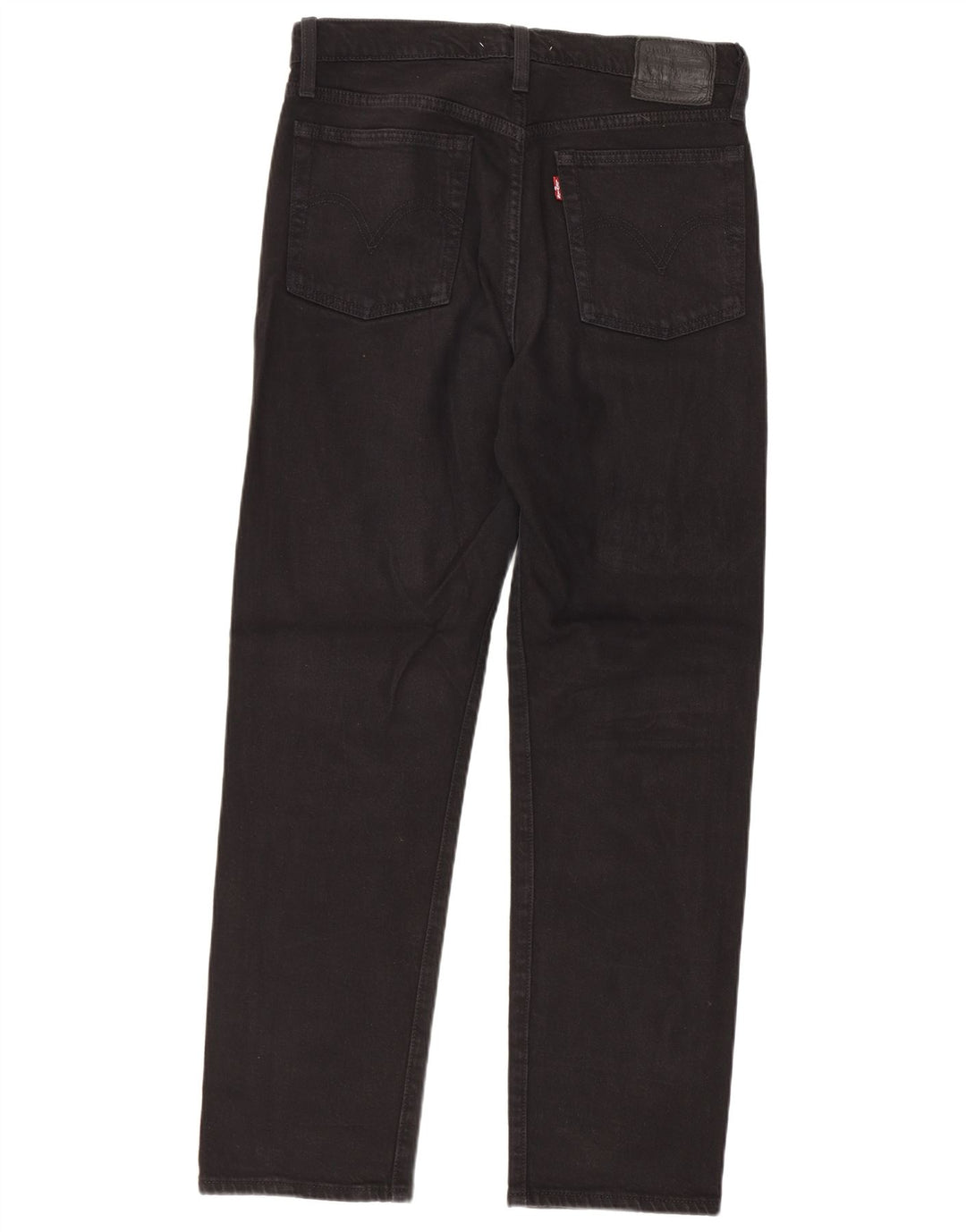 Calça jeans feminina Levi's Wedgie Straight W26 L28 algodão preto