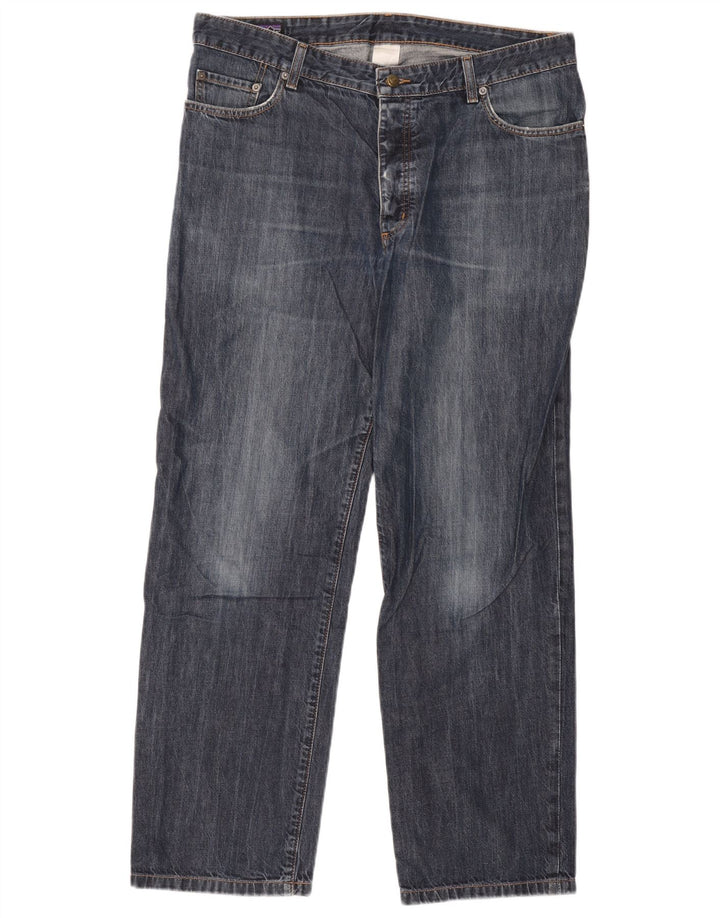 Calça jeans reta masculina Patagonia W38 L31 algodão azul