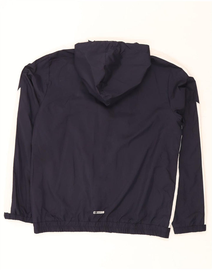 Jaqueta masculina PUMA com capuz e moletom grande azul marinho