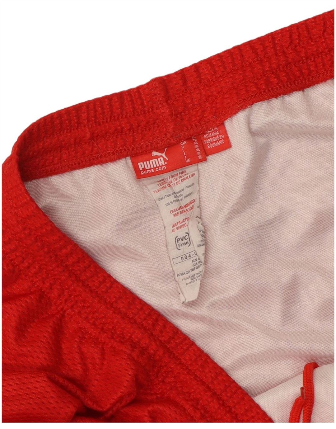 Puma Masculino VfB Stuttgart Sport Shorts XL Vermelho Poliéster
