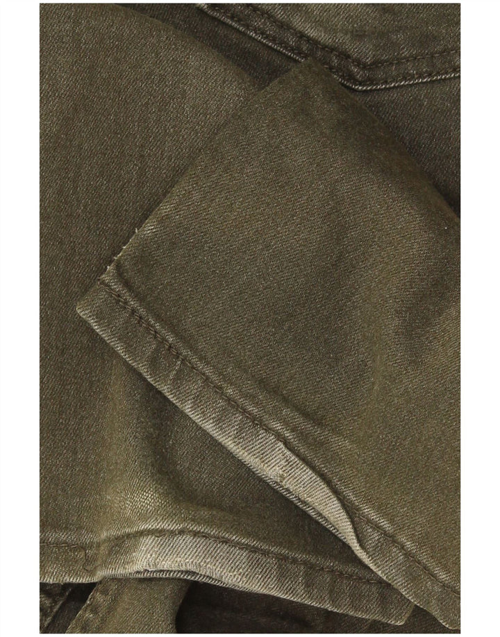 Levi's Masculino 511 Slim Jeans W32 L30 Verde Algodão