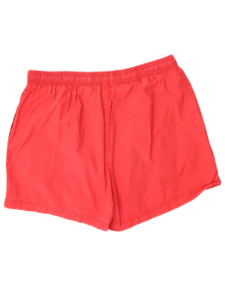 Shorts esportivos masculinos Reebok pequeno algodão vermelho