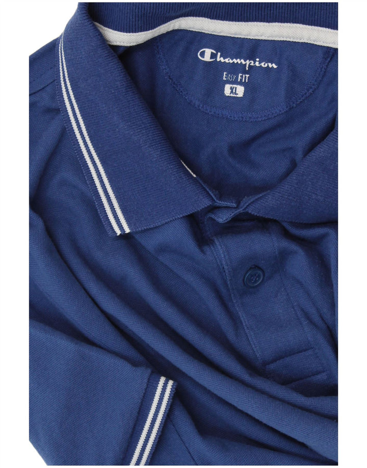 CAMPEÃO Camisa polo masculina Easy Fit XL azul