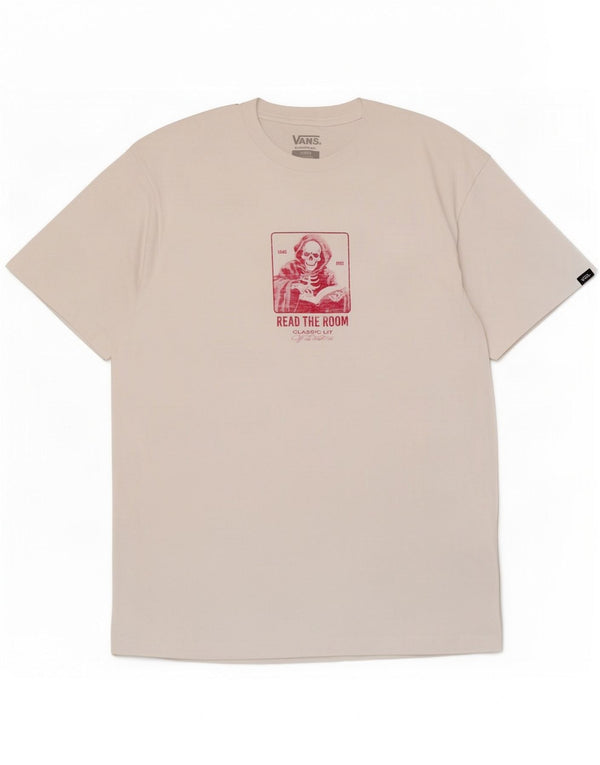 Camiseta Vans Masculina Classic Fit Graphic Top Médio Algodão Branco