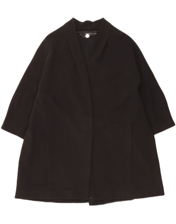 Sobretudo feminino Marks & Spencer Open Oversized UK 18 XL preto