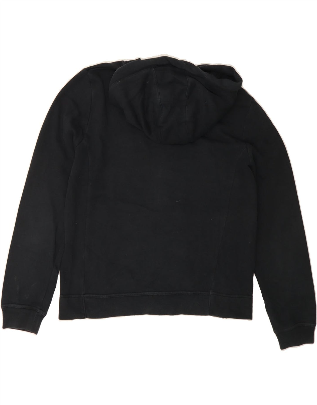 NIKE Womens Zip Hoodie Sweater UK 14 Medium Black Cotton Vintage Nike and Second-Hand Nike from Messina Hembry 
