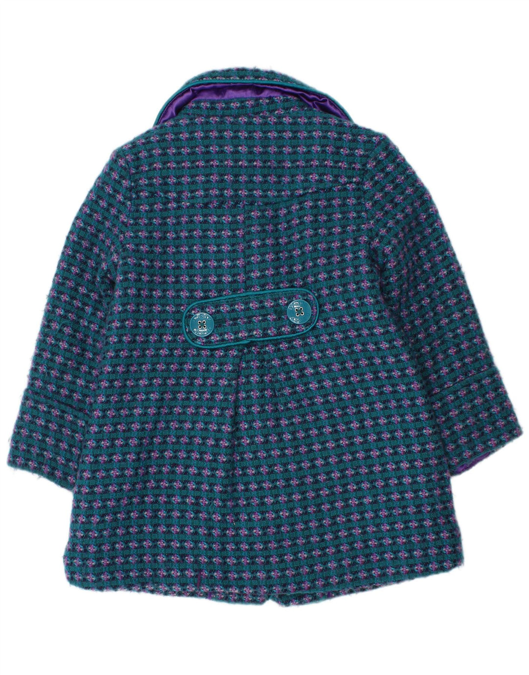 Sobretudo Ted Baker para meninas 3-4 anos acrílico azul