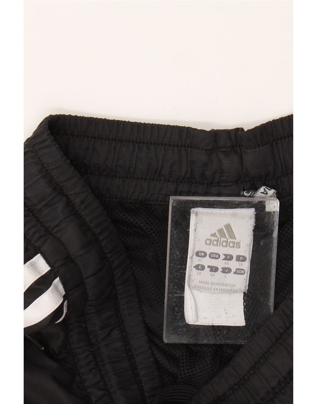 Calça Adidas Climalite Feminina UK 12 Médio Preto Poliéster